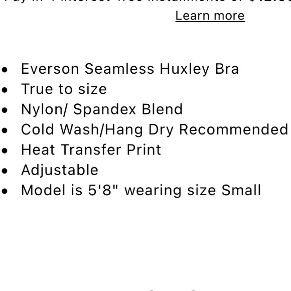 Darc Sport seamless sports bra Chopper Everson Huxley S SHE - Picture 11 of 13